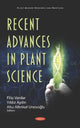 Book cover of: Recent Advances in Plant Science. By: Yıldız Aydın