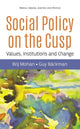 Book cover of: Social Policy on the Cusp. By: Brij Mohan
