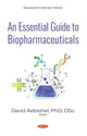 Book cover of: Essential Guide to Biopharmaceuticals. By: David Aebisher