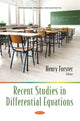 Book cover of: Recent Studies in Differential Equations. By: Henry Forster