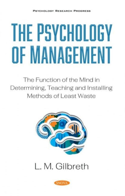 Book cover of: Psychology of Management. By: L. M. Gilbreth