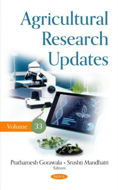 Book cover of: Agricultural Research Updates. Volume 33. By: Prathamesh Gorawala