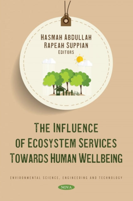 Book cover of: Influence of Ecosystem Services Towards Human Wellbeing. By: Hasmah Abdullah