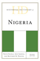 Book cover of: Historical Dictionary of Nigeria. By: Toyin Falola
