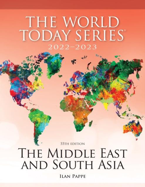 Book cover of: Middle East and South Asia 2022–2023. By: Ilan Pappé