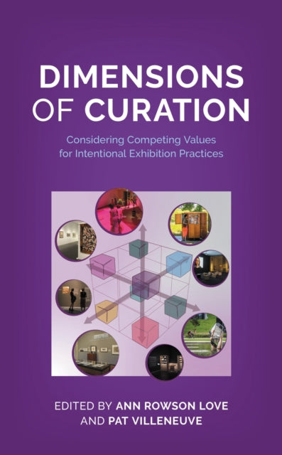 Book cover of: Dimensions of Curation. By: Ann Rowson Love