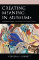 Book cover of: Creating Meaning in Museums. By: Claudia E. Cornett