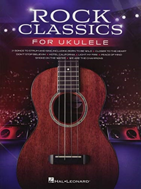Book cover of: Rock Classics for Ukulele