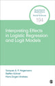 Book cover of: Interpreting and Comparing Effects in Logistic, Probit, and Logit Regression. By: Jacques A. P. Hagenaars