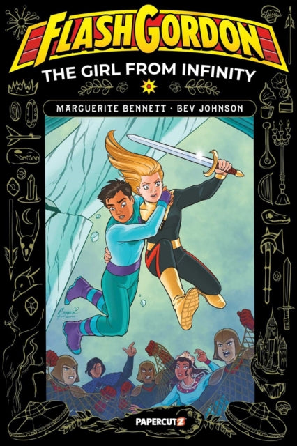 Book cover of: Flash Gordon: The Girl from Infinity Vol. 1. By: Marguerite Bennett