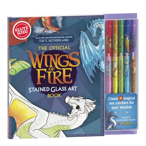 Wings of Fire Stained Glass Art Book