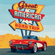 Book cover of: Great American Road Trip (Adg) 2024 12 X 12 Wall Calendar