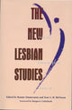 Book cover of: New Lesbian Studies