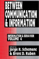 Book cover of: Between Communication and Information