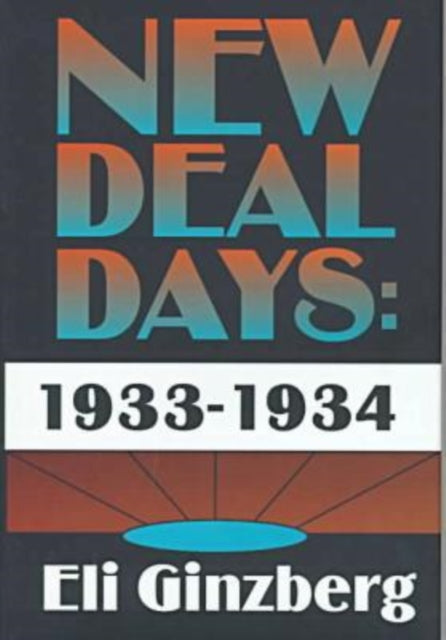 Book cover of: New Deal Days: 1933-1934
