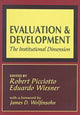 Book cover of: Evaluation and Development. By: Robert Picciotto