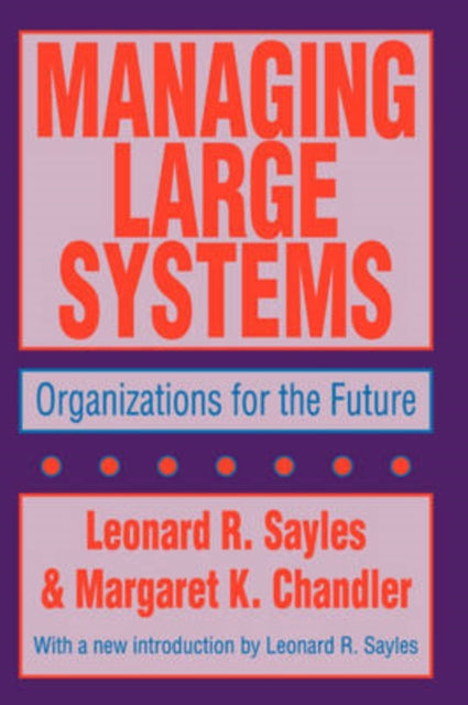 Book cover of: Managing Large Systems