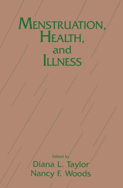 Book cover of: Menstruation, Health And Illness