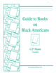 Book cover of: Guide to Books on Black Americans