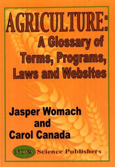 Book cover of: Agriculture. By: Jasper Womach