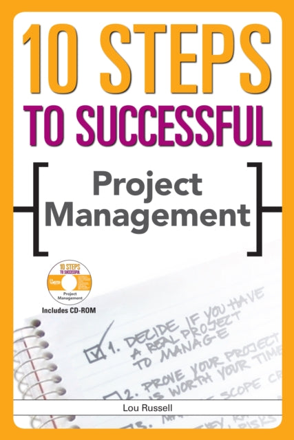 Book cover of: 10 Steps to Successful Project Management. By: Lou Russell