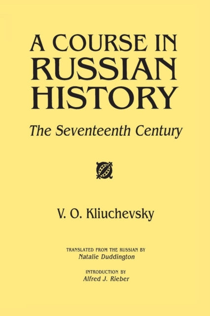 Book cover of: Course in Russian History
