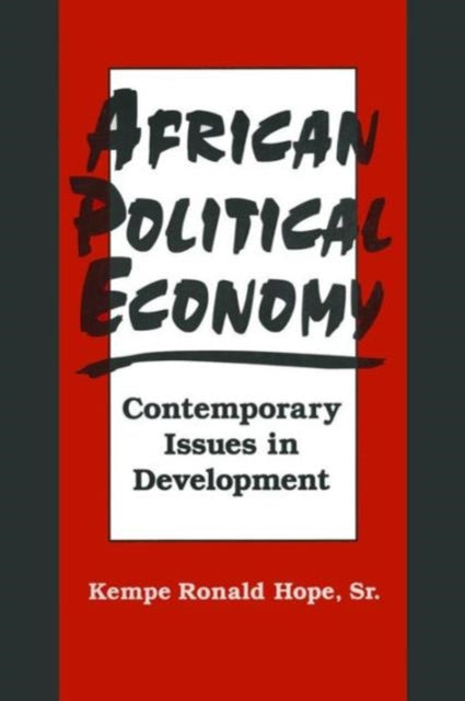 Book cover of: African Political Economy. By: Kempe Ronald Hope