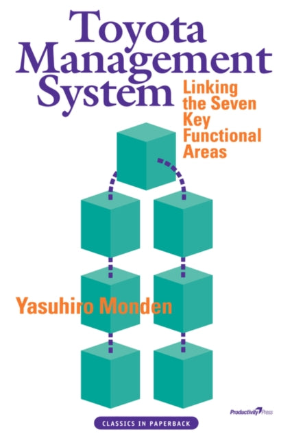Book cover of: Toyota Management System. By: Yasuhiro Monden