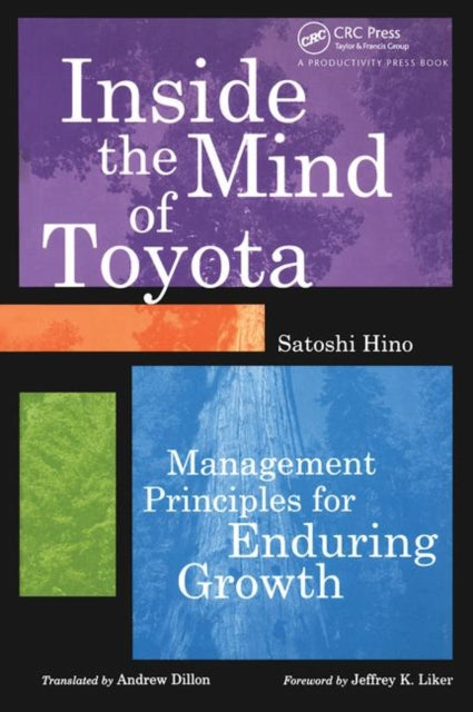 Book cover of: Inside the Mind of Toyota. By: Satoshi Hino