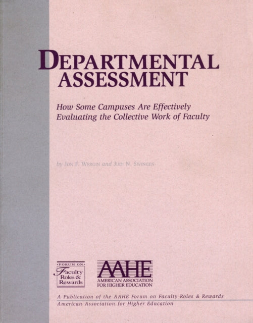 Book cover of: Departmental Assessment
