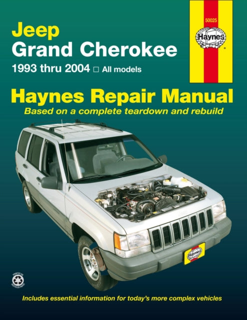 Book cover of: Jeep Grand Cherokee (1993-2004) Haynes Repair Manual (USA). By: John Haynes