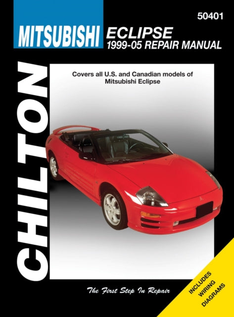 Book cover of: Mitsubishi Eclipse (99-05) (Chilton). By: Alan Ahlstrand