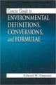 Book cover of: Concise Guide to Environmental Definitions, Conversions, and Formulae