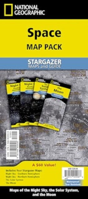 Book cover of: National Geographic Space (Stargazer Folded Map Pack Bundle)