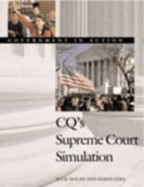 Book cover of: CQ's Supreme Court Simulation. By: Julie Dolan