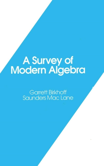 Book cover of: Survey of Modern Algebra