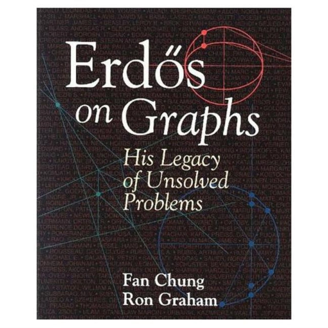 Book cover of: Erdos on Graphs. By: Fan Chung