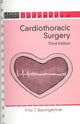 Book cover of: Cardiothoracic Surgery. By: Fritz Baumgartner