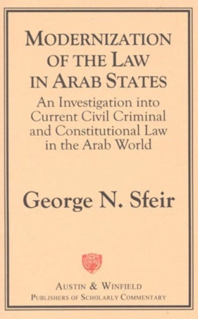 Modernization of the Law in Arab States