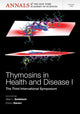 Book cover of: Thymosins in Health and Disease I. By: International Symposium on Thymosins in Health and Disease