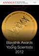 Book cover of: Blavatnik Awards for Young Scientists 2012, Volume 1293