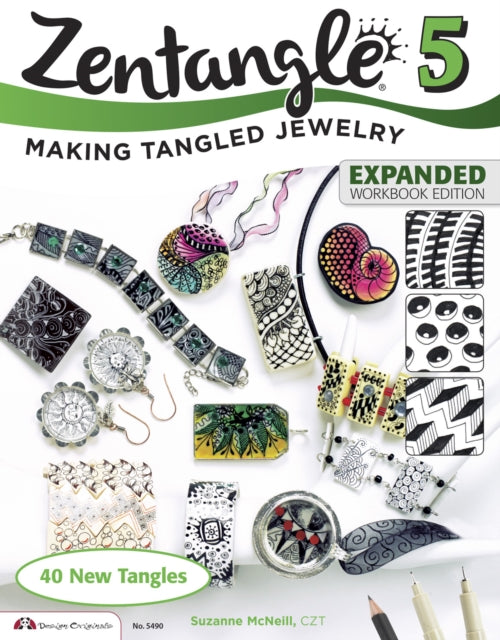 Book cover of: Zentangle 5, Expanded Workbook Edition. By: Suzanne McNeill