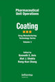 Book cover of: Pharmaceutical Unit Operations
