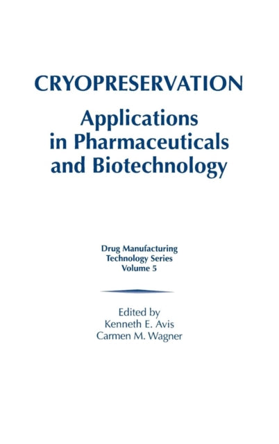 Book cover of: Cryopreservation