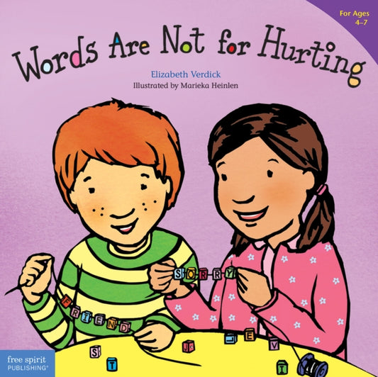 Book cover of: Words Are Not for Hurting