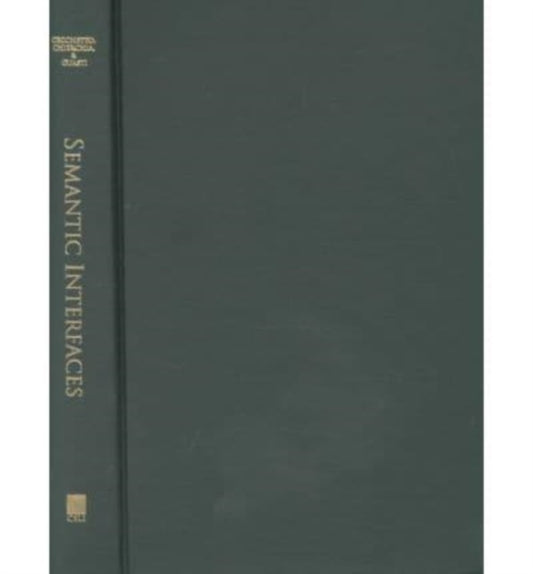 Book cover of: Semantic Interfaces