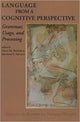 Book cover of: Language from a Cognitive Perspective. By: Emily M. Bender