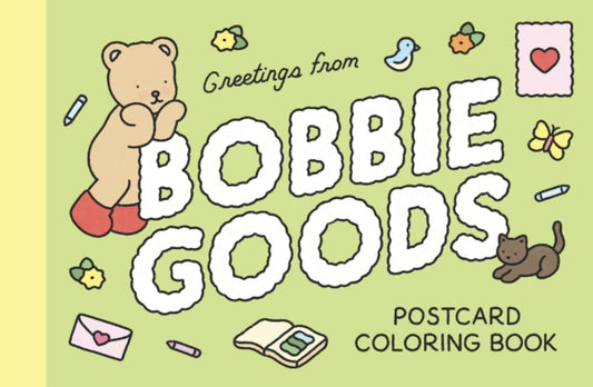 Book cover of: Bobbie Goods Postcard Coloring Book
