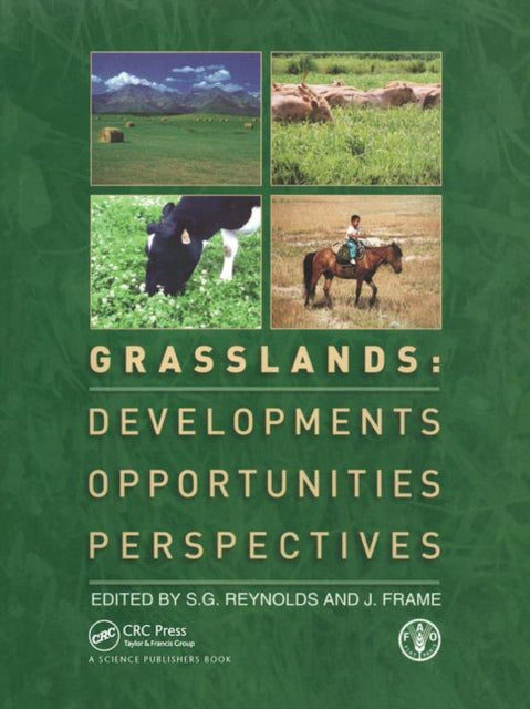 Book cover of: Grasslands. By: J. Frame