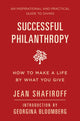 Book cover of: Successful Philanthropy. By: Jean Shafiroff